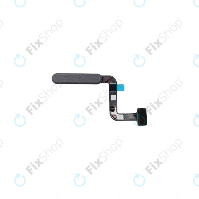 Czujnik linii papilarnych z taśmą flex do Samsung A32 5G A326B, GH96-14184A, Awesome Black, Genuine Service Pack