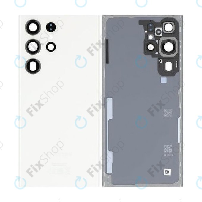 Tylna pokrywa baterii do Samsung S23 Ultra S918B, GH82-30400B, Kremowy, Cream, Genuine Service Pack