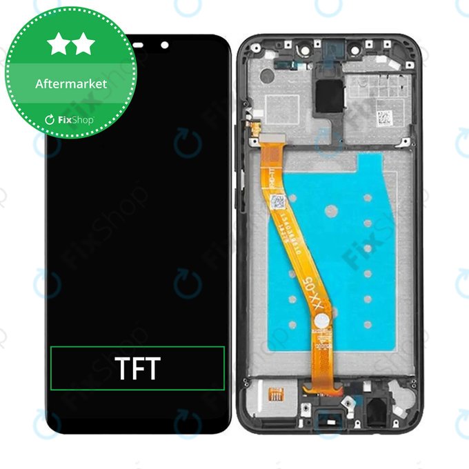 Wyświetlacz do Huawei Mate 20 Lite, Ekran dotykowy z ramką, Sapphire Blue, TFT