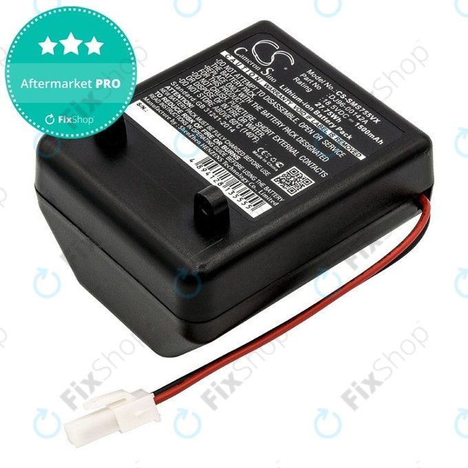 Bateria do Samsung SS7550, SS7555, SSR200, DJ96-00142A, Li-Ion, 18,5V 1500mAh, HQ