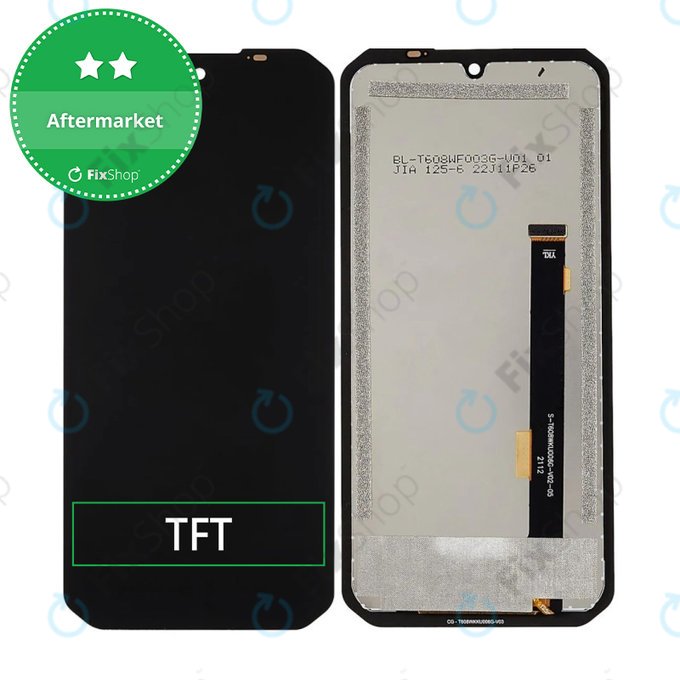 Wyświetlacz do Ulefone Armor 11 5G, 11T 5G, Ekran dotykowy bez ramki, TFT