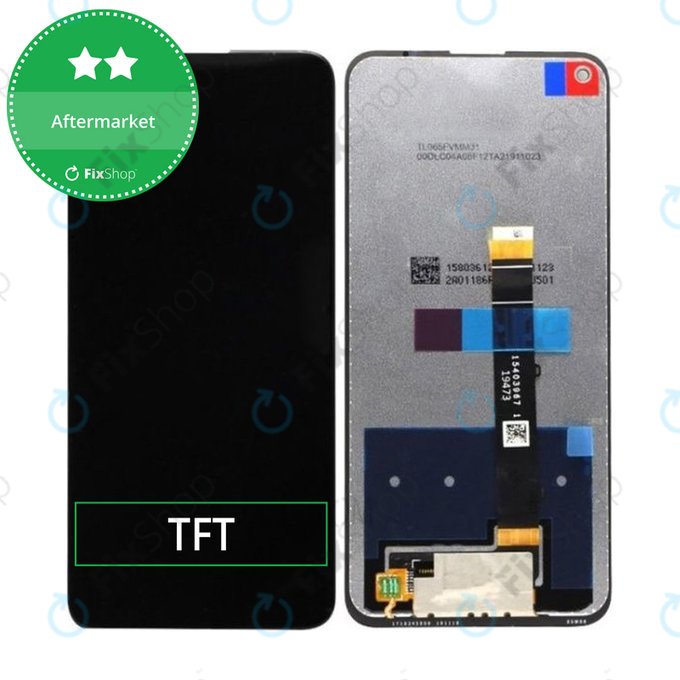 Wyświetlacz do LG K61, Ekran dotykowy bez ramki, TFT
