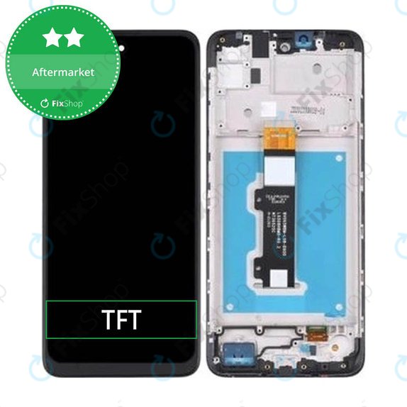 Wyświetlacz do Motorola Moto E30, Ekran dotykowy z ramką, TFT