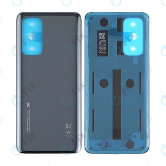 Tylna pokrywa baterii do Xiaomi Mi 10T Pro 5G, 10T 5G, Cosmic Black