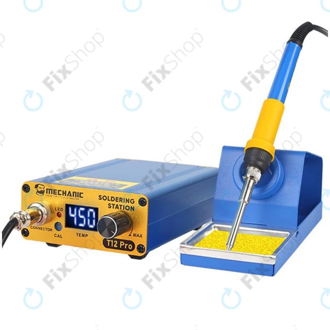 Cyfrowa stacja lutownicza (Blue), Mechanic T12 Pro