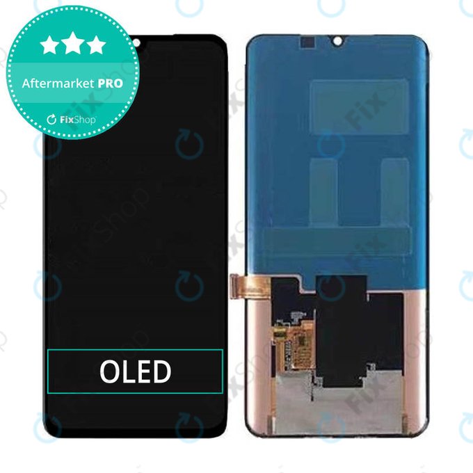 Wyświetlacz OLED do Xiaomi Mi Note 10, Mi Note 10 Pro, Mi Note 10 Lite, Ekran dotykowy bez ramki