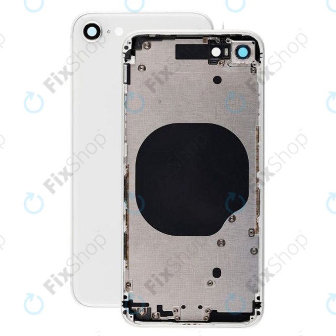 Tylna obudowa do iPhone 8, Srebrny, Silver