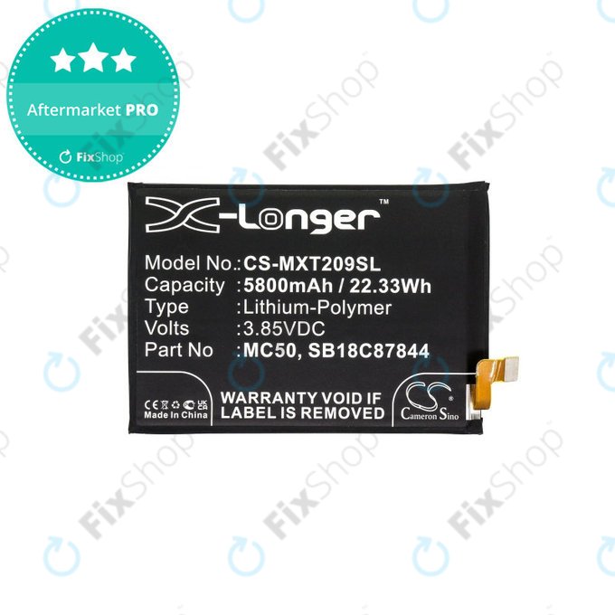Bateria dla Motorola Moto G9 Power, 5800mAh, Li-Pol, 3.85 V, MC50, HQ