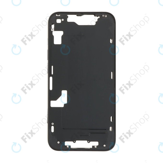 Ramka srodkowa do iPhone 16e, Czarny, Black