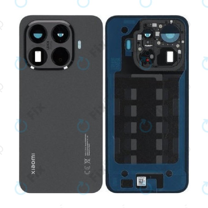 Pokrywa baterii dla Xiaomi 15T Pro 5G, Black, 5600070O12U00, Genuine Service Pack