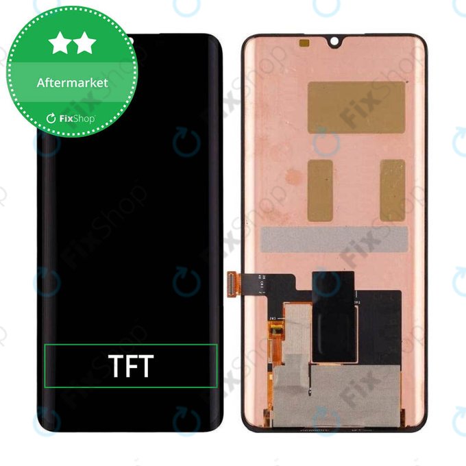 Wyświetlacz do Xiaomi Mi 10, M2001J2G, Ekran dotykowy bez ramki, TFT
