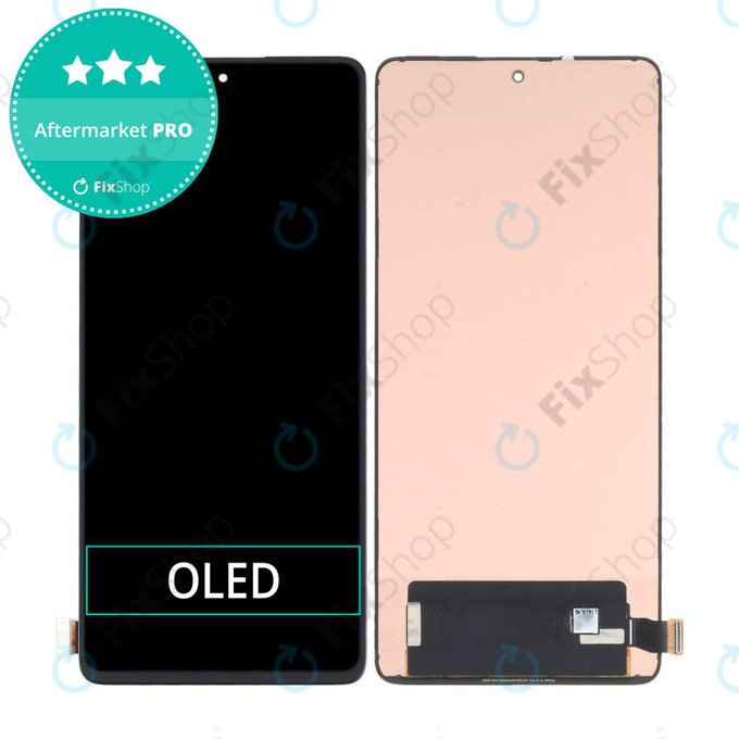 Wyświetlacz OLED do Xiaomi 11T, 11T Pro, Ekran dotykowy bez ramki