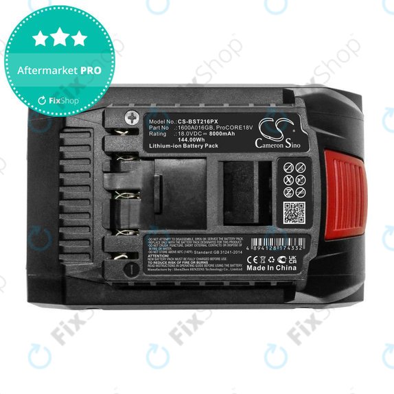 Bateria do Bosch Gbh, Gcv, Gks, Gts 18V, 8000mAh, Li-Ion, 18V, ProCORE18V, HQ