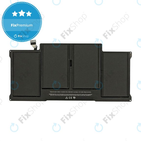 Bateria do MacBook Air 13" A1369, A1466 (Mid 2011 - Mid 2012), A1405, 8000mAh, FixPremium