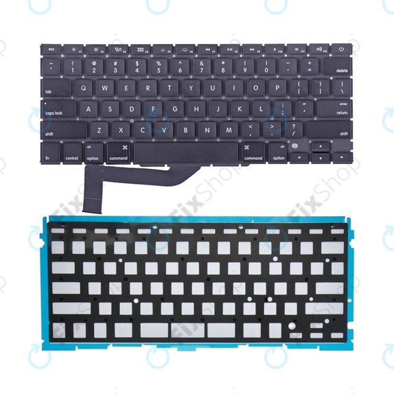 Klawiatura z podświetleniem US do MacBook Pro 15" A1398 (Mid 2012 - Mid 2015)