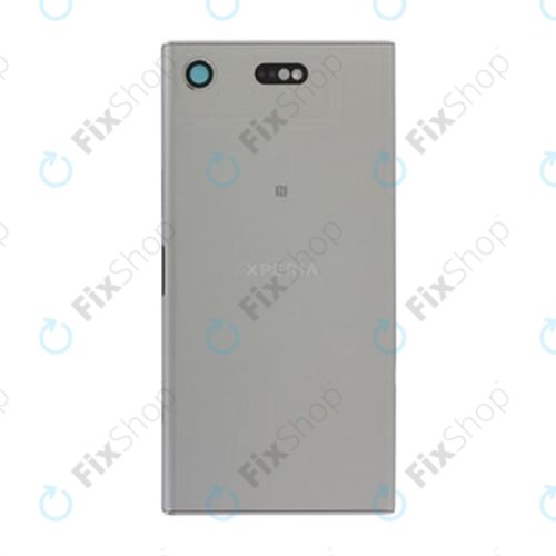 Tylna pokrywa baterii do Sony Xperia XZ1 Compact G8441, 1310-0305, White Silver, Genuine Service Pack