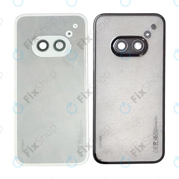 Tylna pokrywa baterii z kompletnym montażem do Nothing Phone (2a), Biały, White