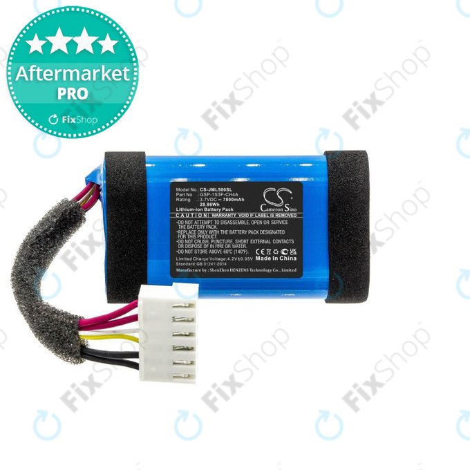 Bateria do JBL Charge 5, GSP-1S3P-CH4A, 1AA011NA, 7800mAh, HQ
