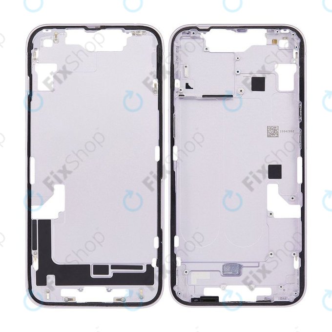 Ramka srodkowa do iPhone 14, Fioletowy, Purple