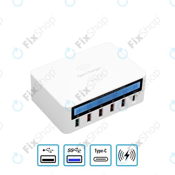 Stacja serwisowa USB z portami USB 3.0 i USB-C WLX-818F