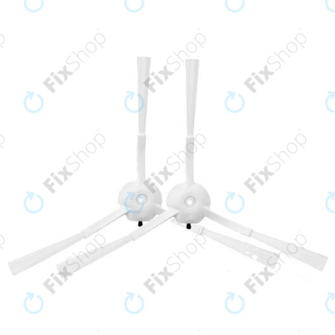 Szczotka boczna do Xiaomi Roidmi EVA, 2 szt., Biały, White