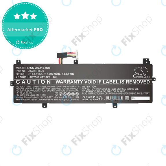 Bateria do Asus BX430, Expertbook B5440fa, P5240ua-1a, 4200mAh, Li-Pol, 11.55V, C31N1620, HQ