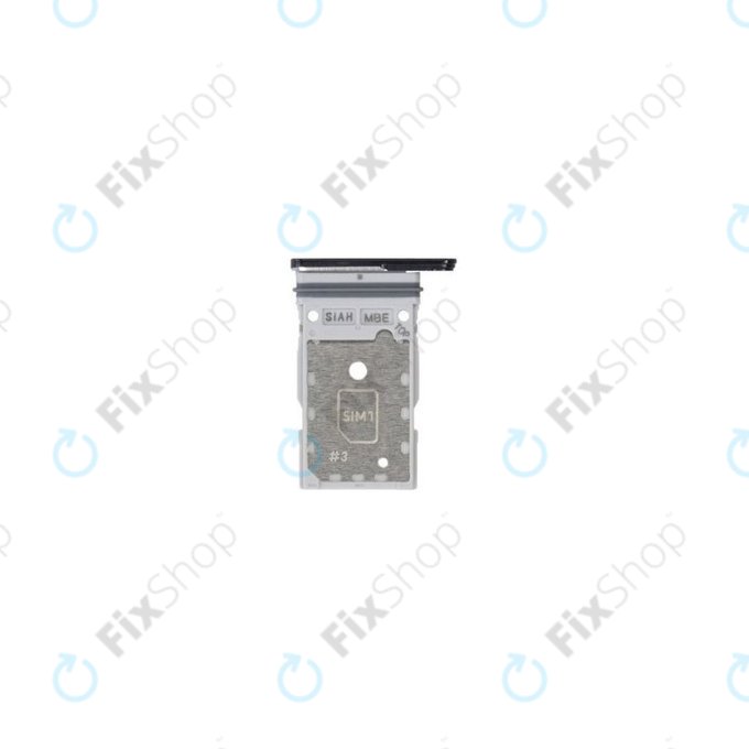 Tacka SIM do Samsung S23 Ultra S918B, GH98-48039A, Phantom Black, Genuine Service Pack