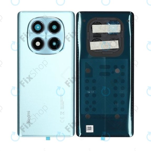 Tylna pokrywa baterii do Xiaomi Redmi Note 14 Pro 4G 24116RACCG, 560006000O600, Ocean Blue, Genuine Service Pack