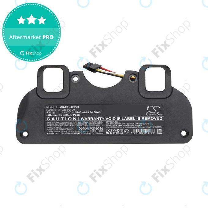 Bateria do ETA 4228 Navaggio Profi, 5200mAh, Li-Ion, 14.4V, 4228 00100, HQ
