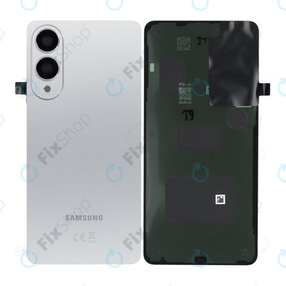 Tylna pokrywa baterii do Samsung S25 Edge, GH82-37202A, Titanium Silver, Genuine Service Pack