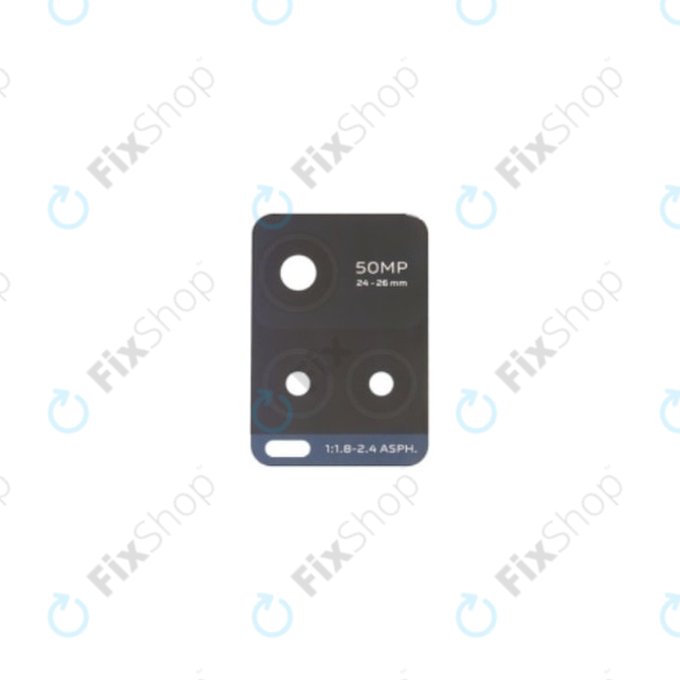 Szklo obiektywu tylnej kamery do Vivo Y33s V2109, Mirror Black