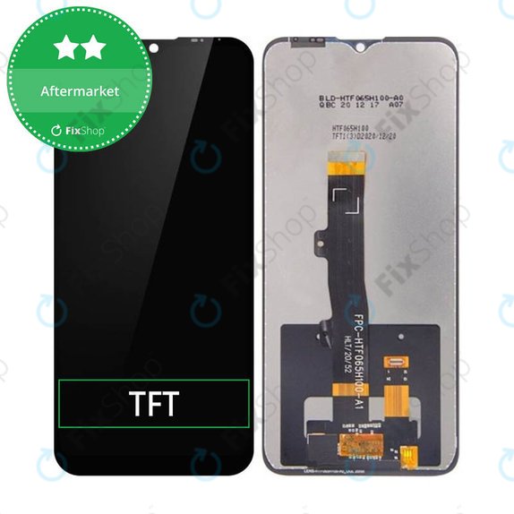 Wyświetlacz do Motorola Moto E7 XT2095, Ekran dotykowy bez ramki, TFT