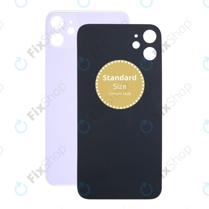 Tylne szklo pokrywy do iPhone 11, Fioletowy, Purple