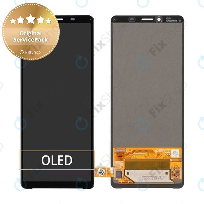 Wyświetlacz z ekranem dotykowym do Sony Xperia 10 II, 100629211, Genuine Service Pack