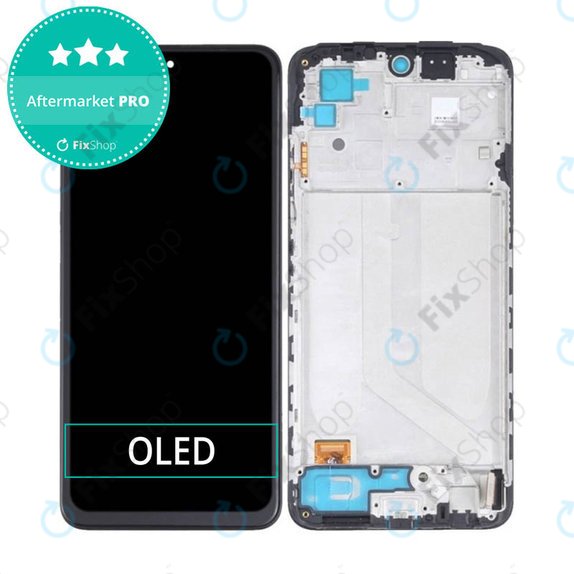 Wyświetlacz OLED do Xiaomi Poco M5s, Ekran dotykowy z ramką