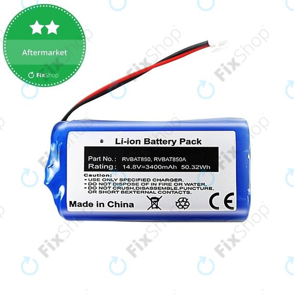 Bateria do Shark Clean RV2600WA, RV2600WD, RV2600WS, RVBAT850, Li-Ion, 14,8V 3400mAh
