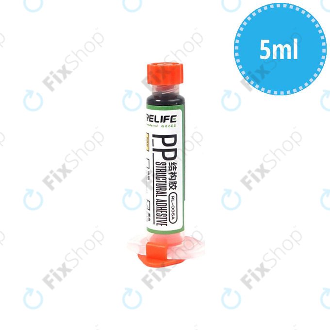 Klej konstrukcyjny, 5ml, Czarny, Black, Relife RL-035A