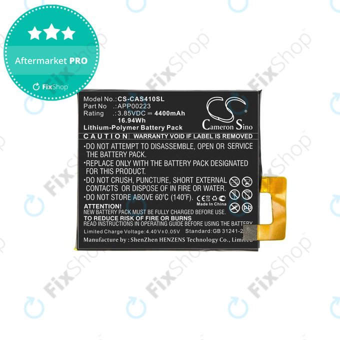 Bateria dla Caterpillar CAT S41, 4400mAh, Li-Pol, 3.85 V, APP00223, HQ