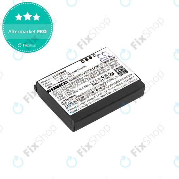 Bateria do Garmin Aera 500, 510, 550, 560, Nuvi 500, 510, 550, Zumo 220, 600, 650, 660, 660LM, 010-11143-00, 361-00038-01, 1880mAh, HQ