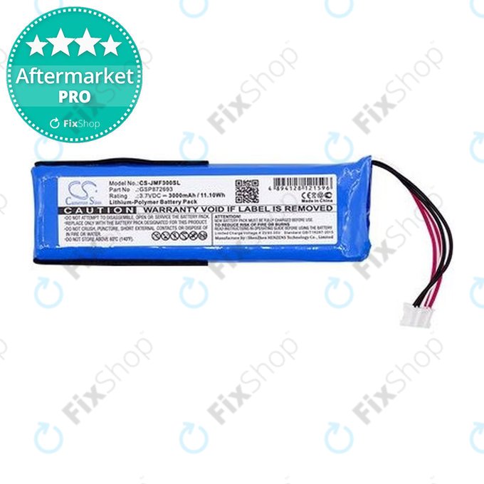 Bateria do JBL Flip 3, Li-Pol, 3000mAh, HQ