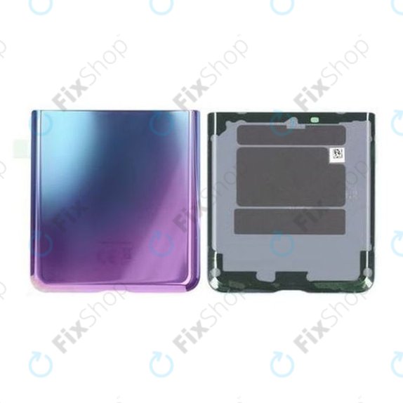 Tylna pokrywa baterii (Dolny) do Samsung Z Flip F700N, GH82-22204B, Mirror Purple, Genuine Service Pack