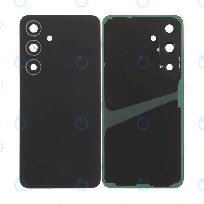 Tylna pokrywa baterii z kompletnym montażem do Samsung S24 S921B, Onyx Black