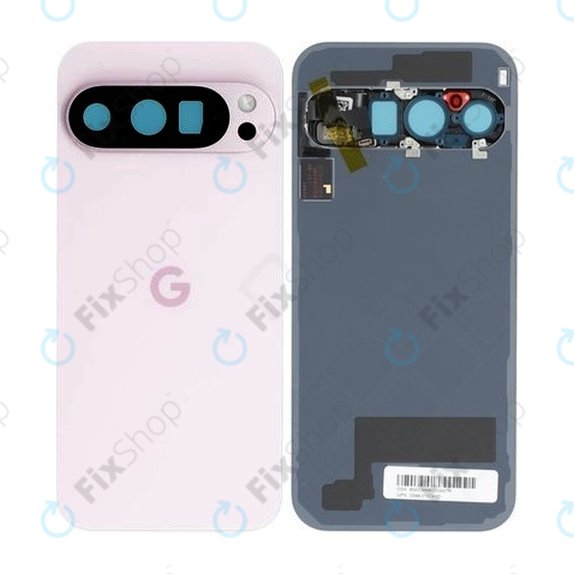Tylna pokrywa baterii do Google Pixel 9 Pro, G949-01074-00, Rose Quartz, Genuine Service Pack