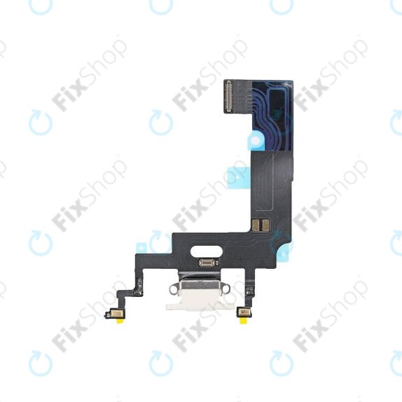 Zlacze ladowania + Flex Cable do iPhone XR | Bialy | White