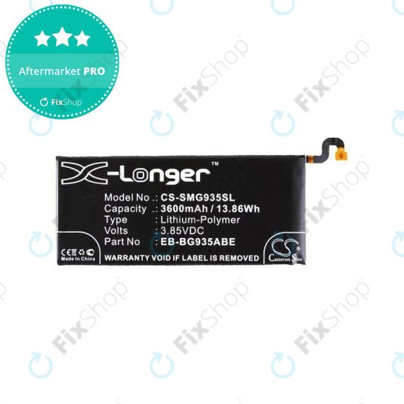Bateria do Samsung S7 Edge G935F, EB-BG935ABE, 3600mAh, HQ