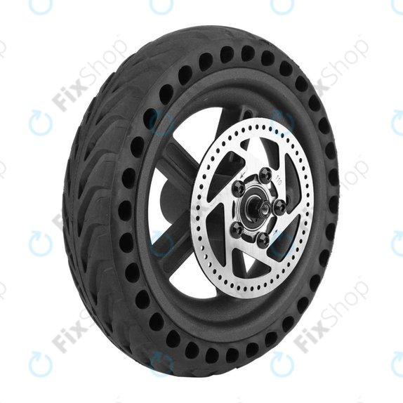 Zestaw tylnego kola i tarcza hamulcowa do Xiaomi Mi Electric Scooter Pro, Pro 2, Czarny, Black