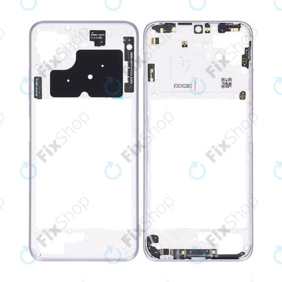 Ramka srodkowa do Samsung A22 5G A226B, Violet, GH81-20720A, Genuine Service Pack