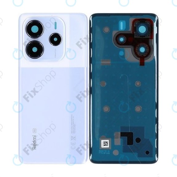 Tylna pokrywa baterii do Xiaomi Redmi Note 14 5G 24094RAD4G, 56002600O1700, Lavender Purple, Genuine Service Pack