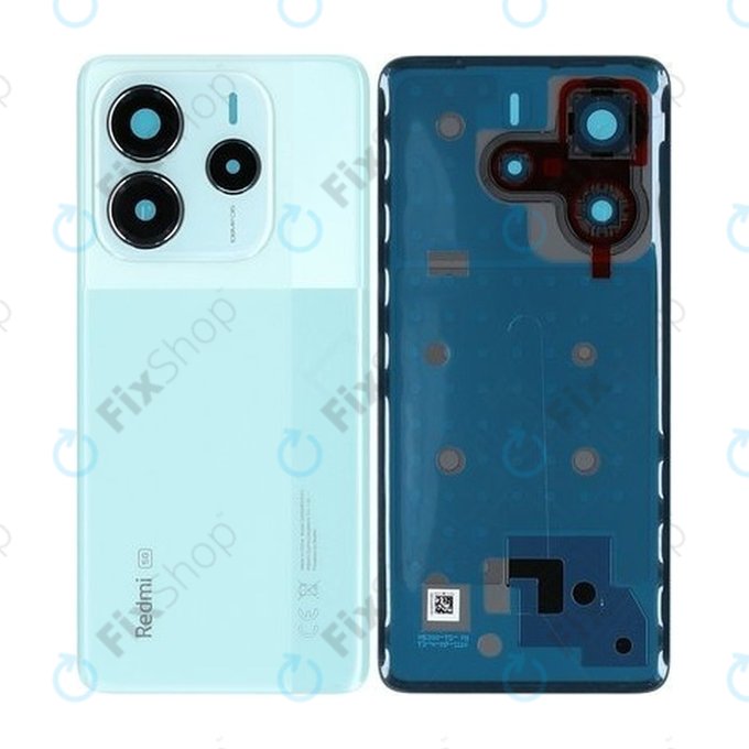 Tylna pokrywa baterii do Xiaomi Redmi Note 14 5G 24094RAD4G, 56002500O1700, Coral Green, Genuine Service Pack