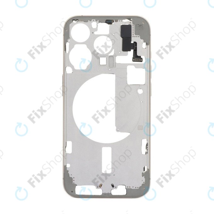 Ramka srodkowa do iPhone 15 Pro, Natural Titanium